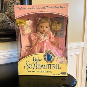vintage 90s Baby So Beautiful “Birthday Surprise” NIB Collectors Edition #7478